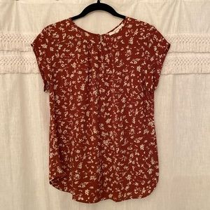 Women’s floral blouse